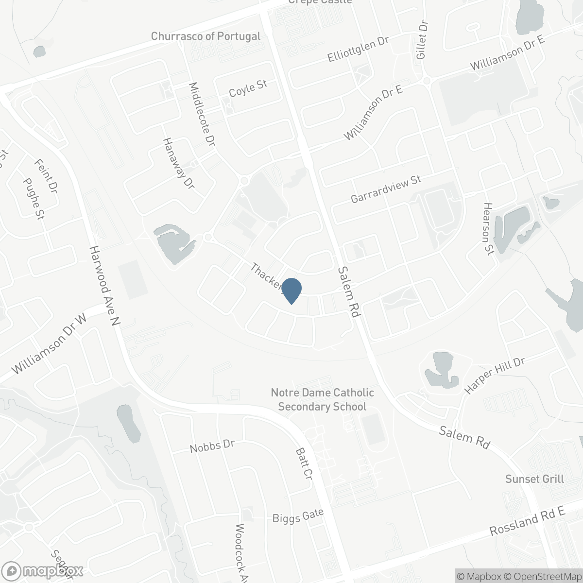 25 THACKERY DRIVE, Ajax, Ontario L1T 0G5